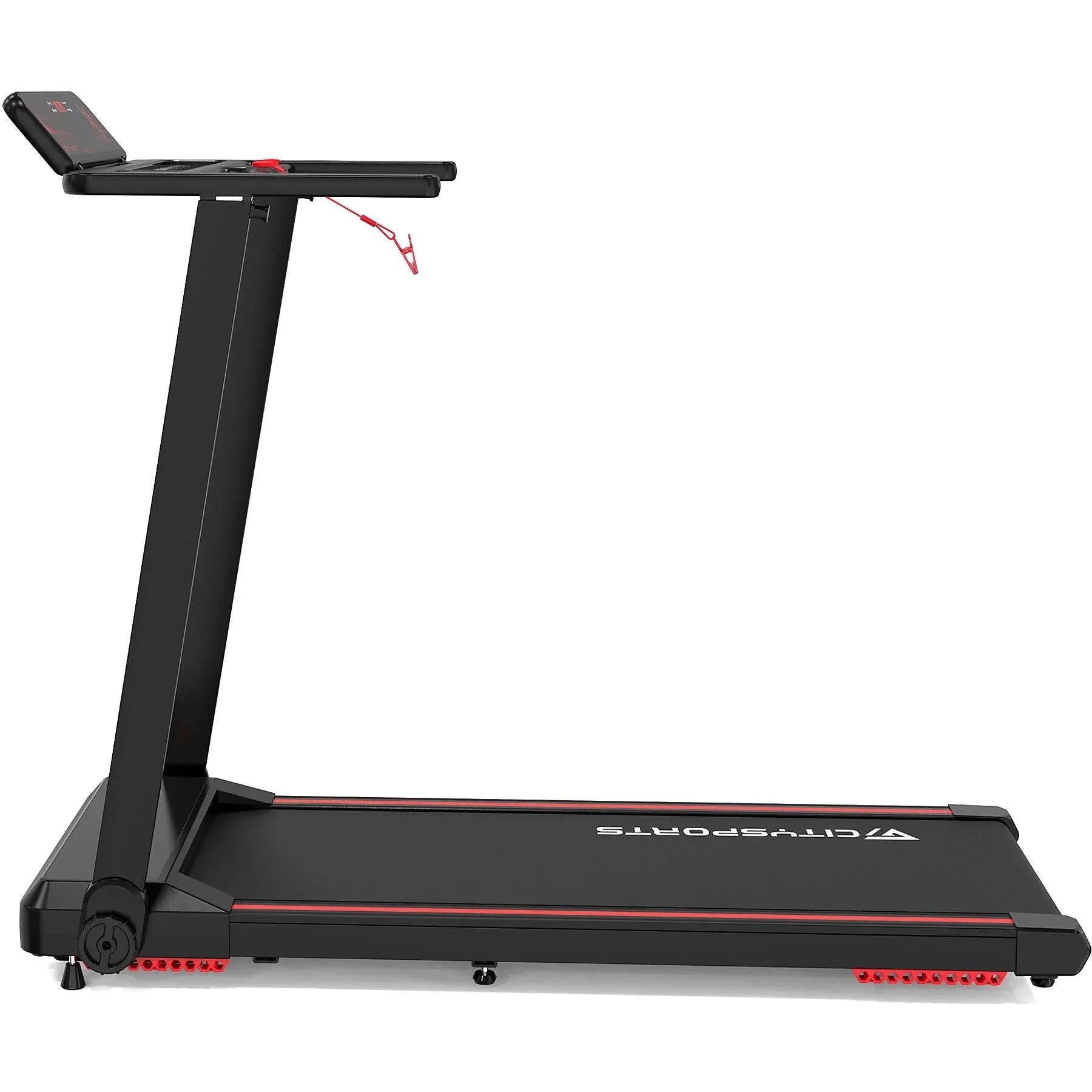 Tapis de Course Pliable 1400W,CITYSPORTS WP9,APP,Bluetooth, Vites se 1-12km/h